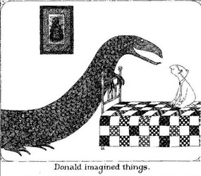 gorey Donald imagined things.jpg
